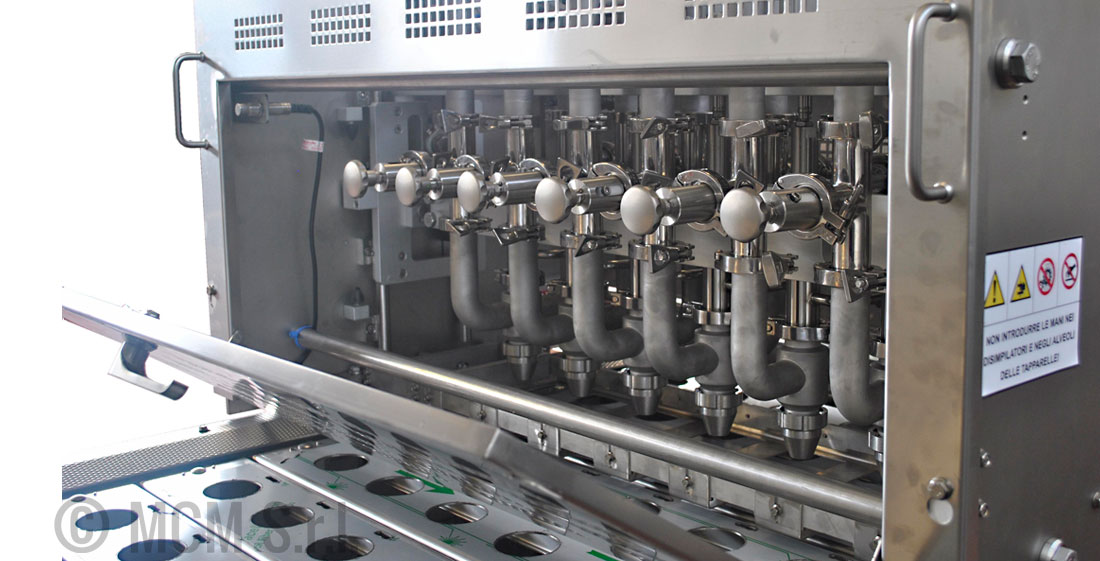 Particolar of IN LINE FILLING MACHINE FLEXI FILLER